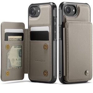 iPhone 16e Wallet Case with Card Holder